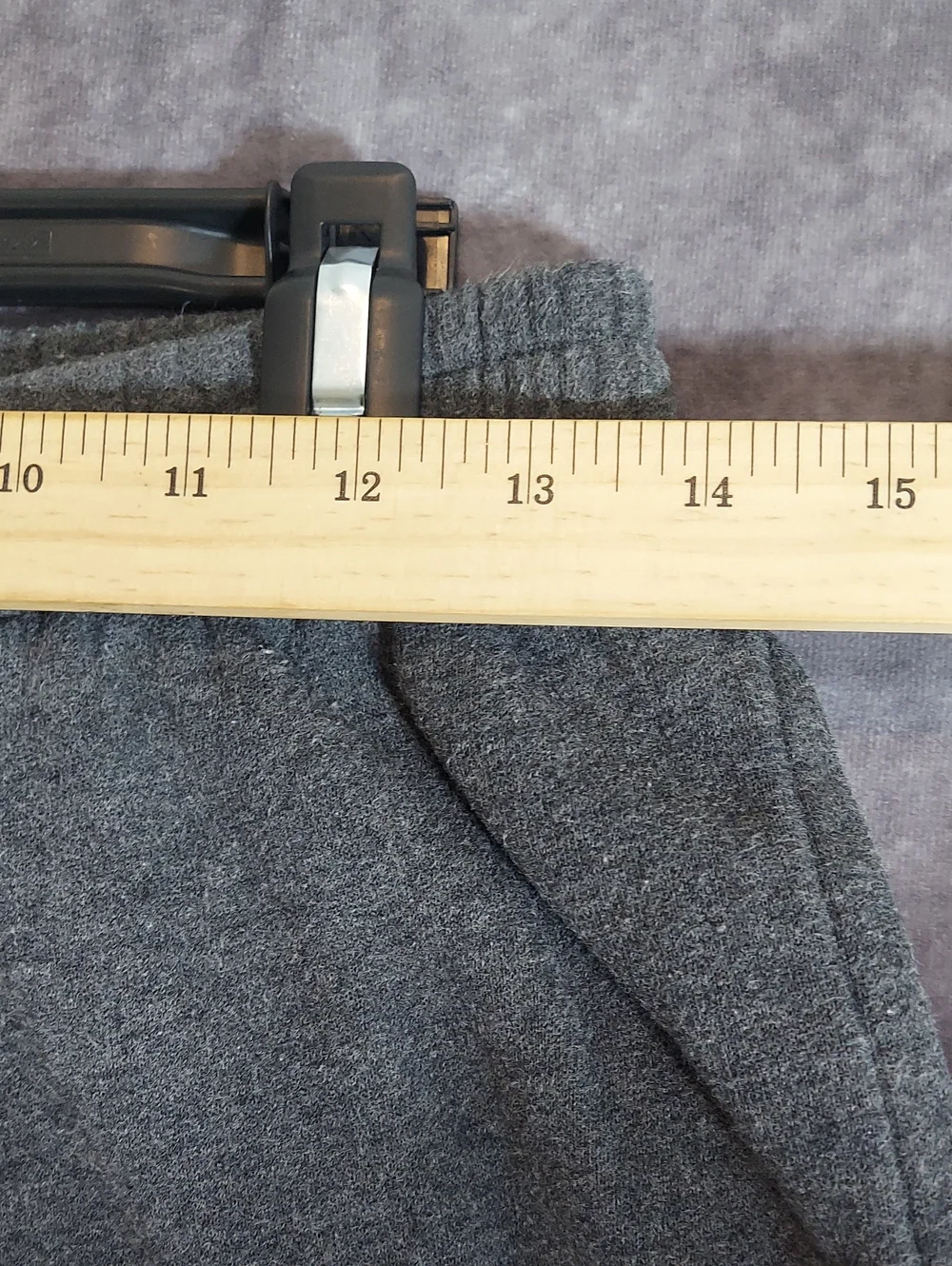 Champion Kids Charcoal Grey Fleece Jogger Sweatpants Big Logo Size Large
